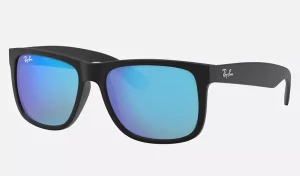Ray-ban Okulary Przeciwsłoneczne Unisex Justin Rb4165 622/55 R.55 Brązowe
