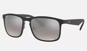Ray-ban Okulary Przeciwsłoneczne Damskie Z Filtrem Polaryzacyjnym Rb4264 601s5j 58 Czarne