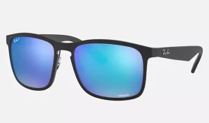 Ray-ban Okulary Przeciwsłoneczne Damskie Z Filtrem Polaryzacyjnym Rb4264 601sa1 58 Czarne