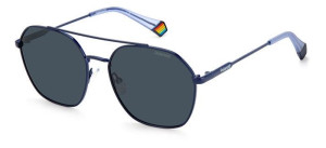 Polaroid Okulary Przeciwsłoneczne Unisex Pld 6172/s Niebieski Niebieskie