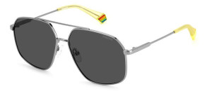 Polaroid Okulary Przeciwsłoneczne Unisex Pld 6173/s Szary Szare
