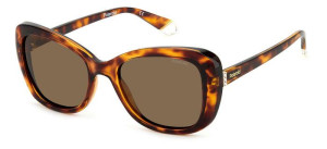 Polaroid Okulary Przeciwsłoneczne Unisex Pld 4132/s/x Brązowy Brązowe