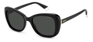 Polaroid Okulary Przeciwsłoneczne Unisex Pld 4132/s/x Szary Czarne