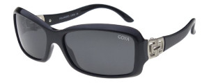 Goya Okulary Przeciwsłoneczne Damskie Z Filtrem Polaryzacyjnym - G 187 Czarny Czarne