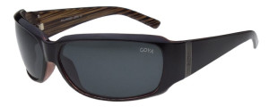 Goya Okulary Przeciwsłoneczne Unisex Z Filtrem Polaryzacyjnym - G 160 Transparentny Czarne