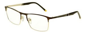 Goya Męskie Okulary Korekcyjne - M 9010 Brązowy Brązowe