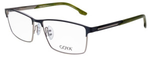 Goya Męskie Okulary Korekcyjne - G 95541 Srebrny Srebrne