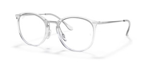 Ray-ban Okulary Damskie Korekcyjne Rbx7140 2001 - Przezroczysty R.51 Niebieskie