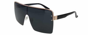 Polariss Okulary Przeciwsłoneczne Unisex Z Filtrem Polaryzacyjnym - Pol 925 Czarny Czarne