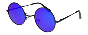Joker Okulary Przeciwsłoneczne Unisex Z Filtrem Uv 400 Jr 4515 Niebieski Czarne