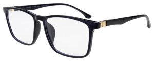 Polariss Męskie Okulary Z Filtrem Blue Light Do Komputera - Pol 203 Cz Niebieskie