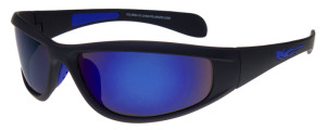 Polariss Okulary Przeciwsłoneczne Unisex Z Filtrem Polaryzacyjnym - Pol 1024 Niebieski Czarne