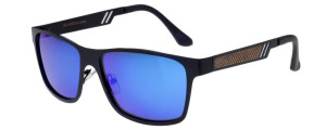 Polariss Okulary Przeciwsłoneczne Unisex Z Filtrem Polaryzacyjnym - Pol 818 Niebieski Niebieskie