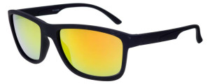 Polariss Okulary Przeciwsłoneczne Unisex Z Filtrem Polaryzacyjnym - Pol 819 Pomarańczowy Czarne