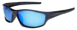 Polariss Okulary Przeciwsłoneczne Unisex Z Filtrem Polaryzacyjnym - Pol 1022 Niebieski Czarne