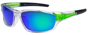 Polariss Okulary Przeciwsłoneczne Unisex Z Filtrem Polaryzacyjnym - Pol 1022 Zielony Zielone