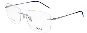 Goya Męskie Okulary Korekcyjne - G 96302 Srebrny Srebrne