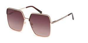 Okulary Przeciwsłoneczne Damskie Polaryzacyjne Solano Ss 10459 Brązowy Brązowe