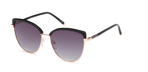 Okulary Przeciwsłoneczne Damskie Polaryzacyjne Solano Ss 10464 Szary Czarne