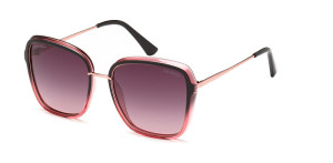 Okulary Przeciwsłoneczne Damskie Polaryzacyjne Solano Ss 10476 Burgundowy Burgundowe