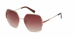 Okulary Przeciwsłoneczne Damskie Polaryzacyjne Solano Ss 10490 Brązowy Brązowe