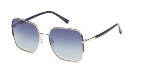 Okulary Przeciwsłoneczne Damskie Polaryzacyjne Solano Ss 10492 Niebieski Granatowe