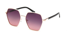 Okulary Przeciwsłoneczne Damskie Polaryzacyjne Solano Ss 10496 Fioletowy Czarne