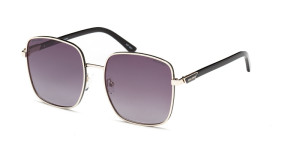 Okulary Przeciwsłoneczne Damskie Polaryzacyjne Solano Ss 10497 Szary Czarne