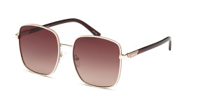 Okulary Przeciwsłoneczne Damskie Polaryzacyjne Solano Ss 10497 Brązowy Brązowe