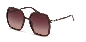 Okulary Przeciwsłoneczne Damskie Polaryzacyjne Solano Ss 20917 Brązowy Brązowe