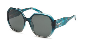 Okulary Przeciwsłoneczne Damskie Polaryzacyjne Solano Ss 20922 Zielony Niebieskie
