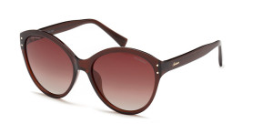 Okulary Przeciwsłoneczne Damskie Polaryzacyjne Solano Ss 20948 Brązowy Brązowe