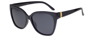 Joker Damskie Okulary Przeciwsłoneczne Z Filtrem Uv 400 Jr 4609 Czarny Czarne