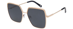 Joker Okulary Przeciwsłoneczne Damskie Z Filtrem Uv 400 Jr 4628 Czarny Czarne