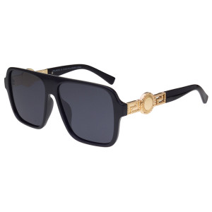 Polariss Okulary Przeciwsłoneczne Damskie Z Filtrem Polaryzacyjnym - Pol 963 Czarny Czarne