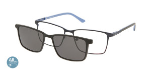 Oprawki Korekcyjne Męskie Solano Z Nakładką Z Filtrem Polaryzacyjnym Cl 10161 Antyrefleks Niebieski Niebieskie