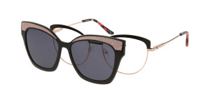 Oprawki Korekcyjne Damskie Solano Z Nakładką Z Filtrem Polaryzacyjnym Cl 10160 Złoty Złote