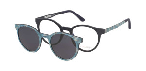 Oprawki Korekcyjne Damskie Solano Z Nakładką Z Filtrem Polaryzacyjnym Cl 90048 G Białe