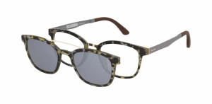 Oprawki Korekcyjne Damskie Solano Z Nakładką Z Filtrem Polaryzacyjnym Cl 90095 Wielokolorowy Wielokolorowe