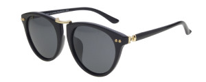 Dessoto Okulary Przeciwsłoneczne Unisex Polaryzacyjne - Des 262 Czarny Czarne