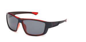 Okulary Przeciwsłoneczne Unisex Sportowe Polaryzacyjne Męskie Solano Ss 20981 Czerwony Czarne