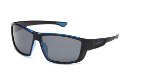 Okulary Przeciwsłoneczne Unisex Sportowe Polaryzacyjne Męskie Solano Ss 20981 Niebieski Czarne