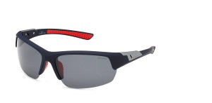Okulary Przeciwsłoneczne Unisex Sportowe Polaryzacyjne Męskie Solano Ss 20986 Czerwony Czarne