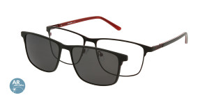 Oprawki Korekcyjne Męskie Solano Z Nakładką Z Filtrem Polaryzacyjnym Cl 10164 A Antyrefleks Białe