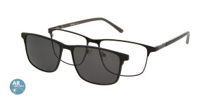 Oprawki Korekcyjne Męskie Solano Z Nakładką Z Filtrem Polaryzacyjnym Cl 10164 B Antyrefleks Białe