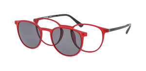 Oprawki Korekcyjne Unisex Solano Z Nakładką Z Filtrem Polaryzacyjnym Cl 90149 C Białe