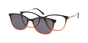 Oprawki Korekcyjne Damskie Solano Z Nakładką Z Filtrem Polaryzacyjnym Cl 90155 F Białe