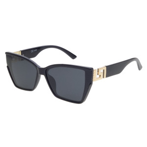 Joker Damskie Okulary Przeciwsłoneczne Z Filtrem Uv 400 Jr 4663 Czarny Czarne