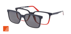 Oprawki Korekcyjne Męskie Solano Z Nakładką Z Filtrem Polaryzacyjnym Cl 90172 D 