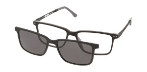 Oprawki Korekcyjne Unisex Solano Z Nakładką Z Filtrem Polaryzacyjnym Cl 90181 Szary Czarne